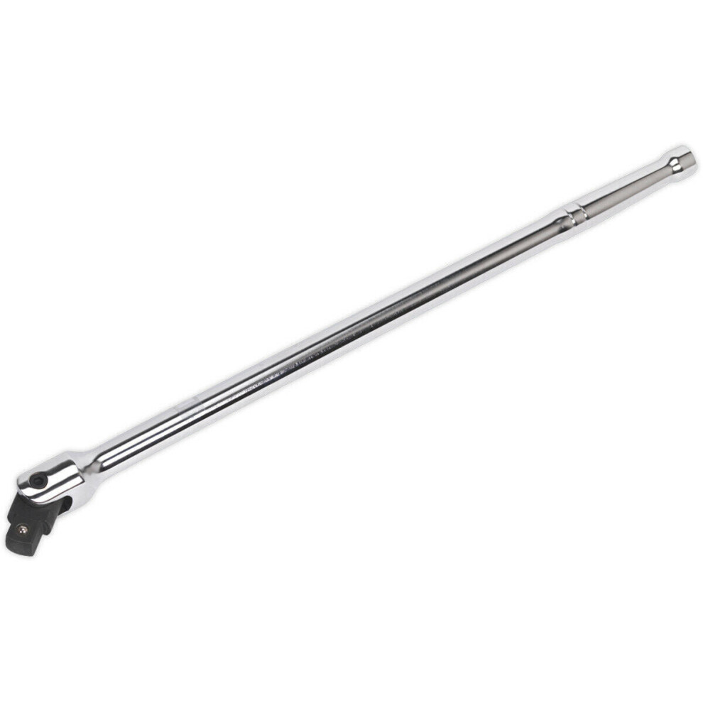 600mm Breaker Pull Bar - 3/4" Sq Drive Knuckle - Spring Loaded Socket Retention