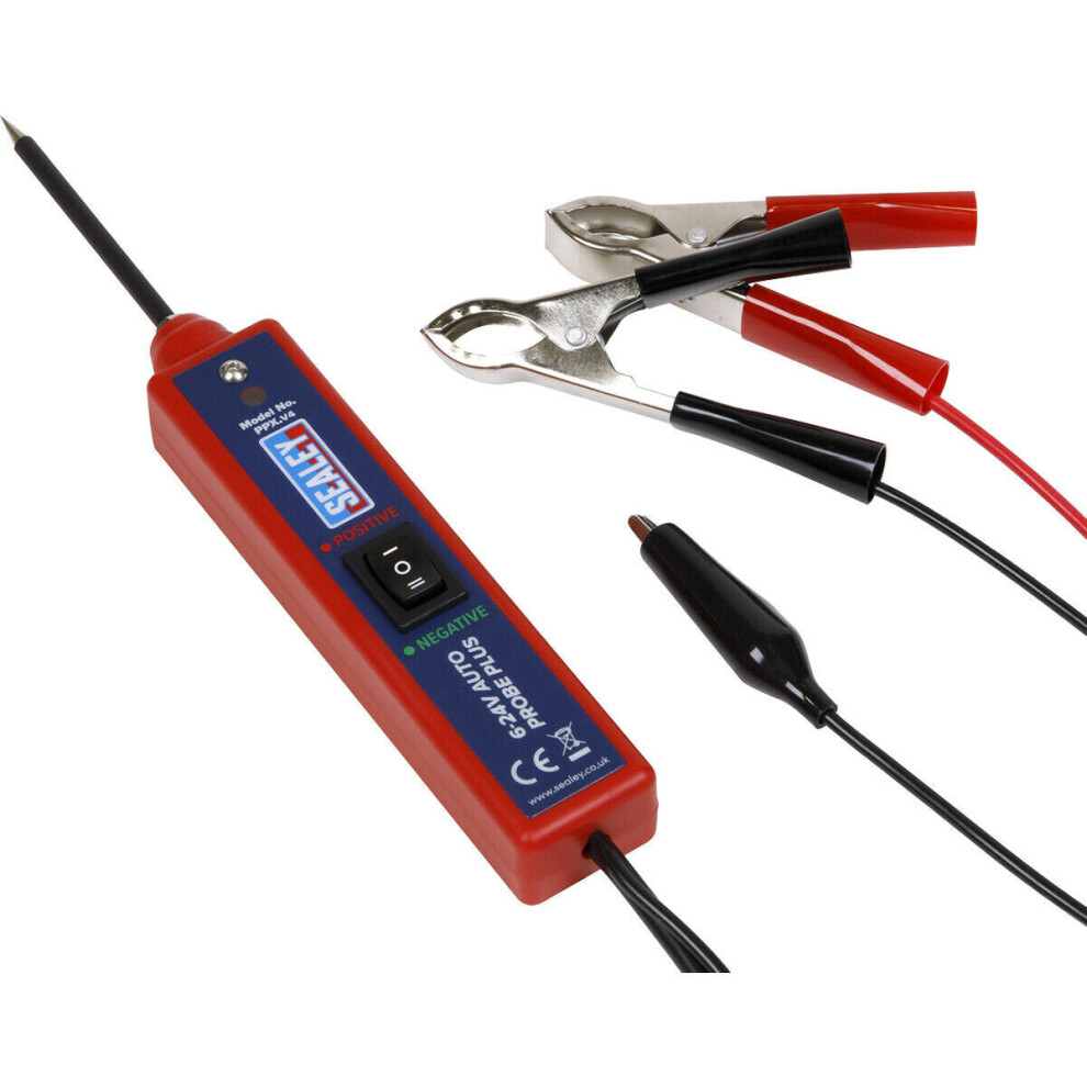 Automotive Test Probe - Continuity & Polarity Test Tool - Integrated Work Light