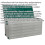 Loops Outdoor Storage Box - Heavy Duty PP Plastic - Fully Weatherproof - Hinged Lid 2