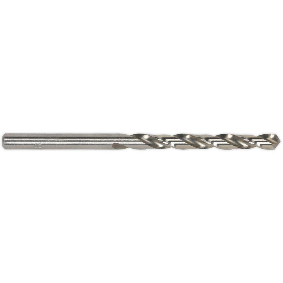 Loops 10 Pack 6.5 X 100Mm Fully Ground Hss Drill Bit - High Speed Clog Free Drill Bit