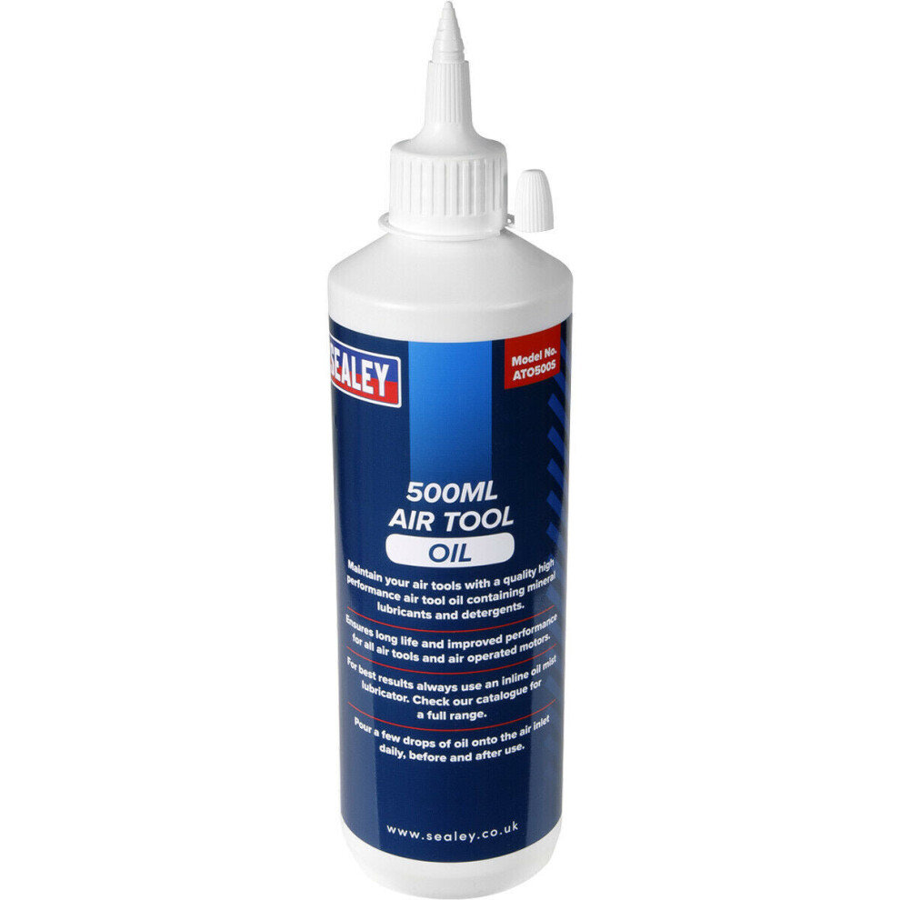 500ml High Performance Air Tool Oil - Air Tool Maintenance - Mineral Lubricants