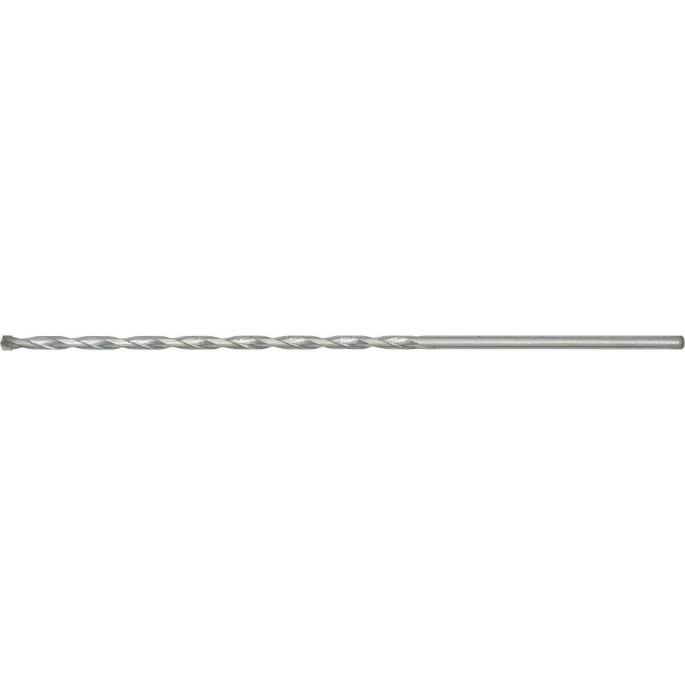 7 x 300mm Rotary Impact Drill Bit - Straight Shank - Masonry Material Drill