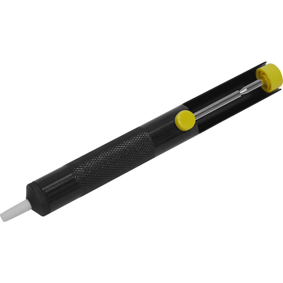 Teflon Tipped Solder Sucker Pen - Button Push Excess Remover / Desolder Tool