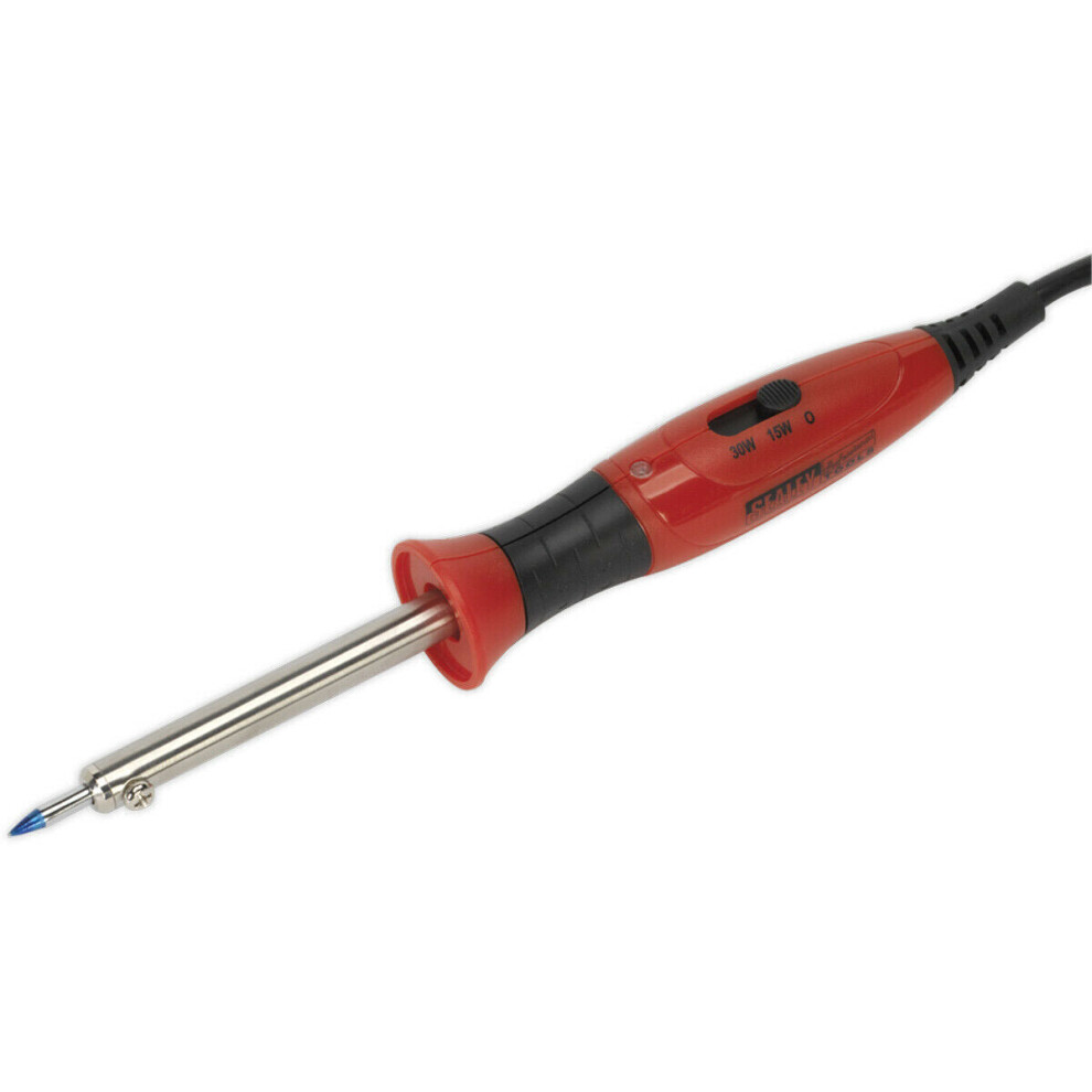 15W / 30W Adjustable Wattage Soldering Iron - Temperature Control Long Life Tip