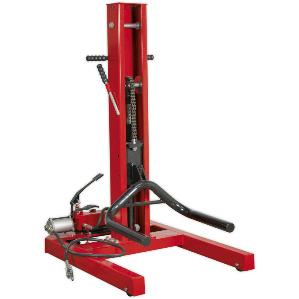 1500kg Air Hydraulic Vehicle Lift with Foot Pedal - 995mm Max Height - Car Jack