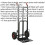 Loops 300kg Heavy Duty Folding Sack Truck & SOLID PU Tyres - Extra Deep Box Shelf 2
