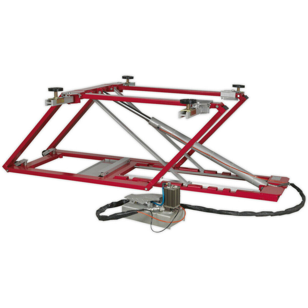 2500kg Air Hydraulic Vehicle Lift - Low Profile - 1060mm Max Height - Car Jack