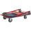 Loops 150kg Rigid Platform Truck - Folding Handles - Rubberised Deck - Bumper Strip 3