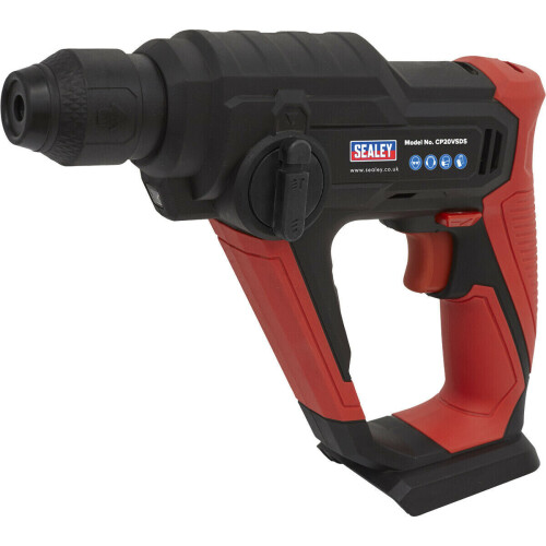 Loops 20V Rotary Hammer Drill - SDS Plus Chuck - BODY ONLY - Variable Speed Trigger