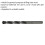 Loops 8 x 120mm Rotary Impact Drill Bit - Straight Shank - Masonry Material Drill 2