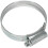Loops 20 PACK Zinc Plated Hose Clip - 45 to 60mm Diameter - External Pressed Threads 3