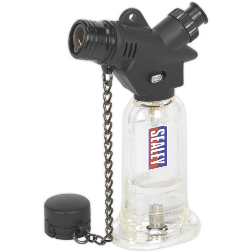 Loops Mini Cordless Heat Torch - Butane Gas Torch - Adjustable Flame Control Switch