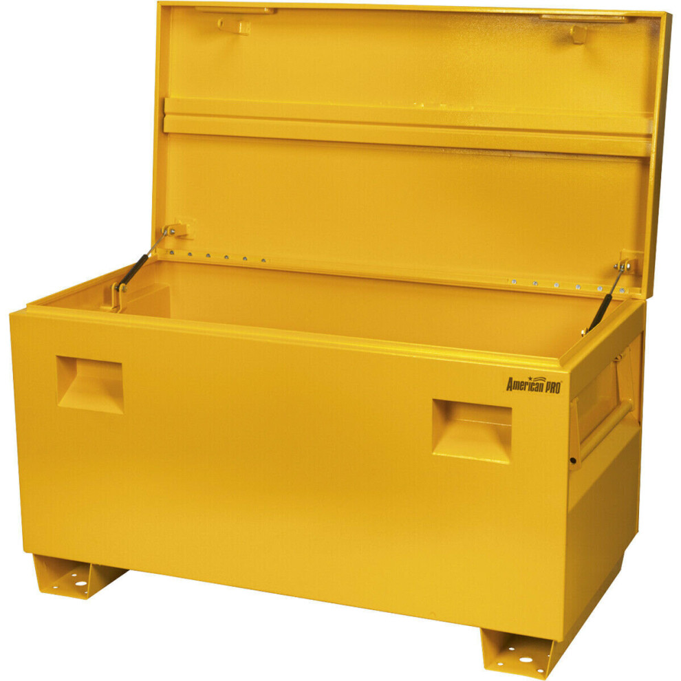 Heavy Duty Steel Truck Box - 1220 x 620 x 700mm - Gas Strut Supports - Locking