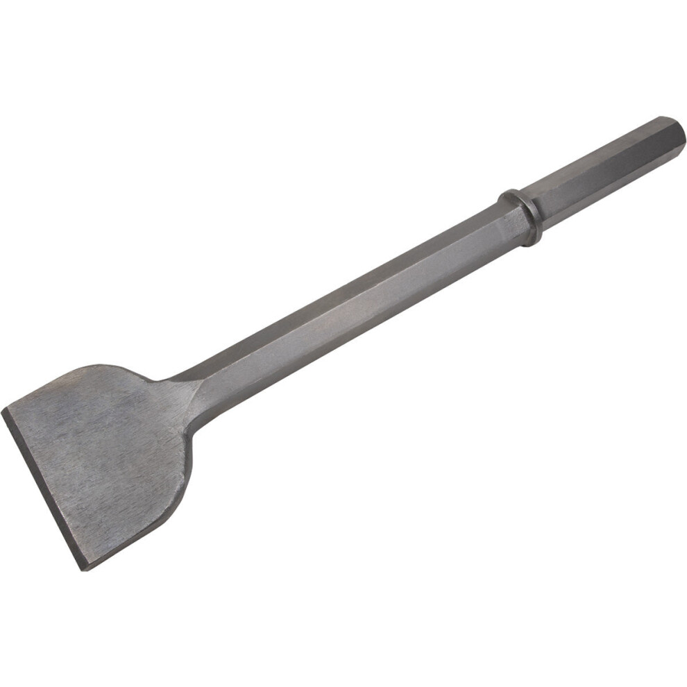 Loops 125 X 560Mm Asphalt Tarmac Cutter - 1 & 1/4" Hex Shank - Breaker Steel Chisel