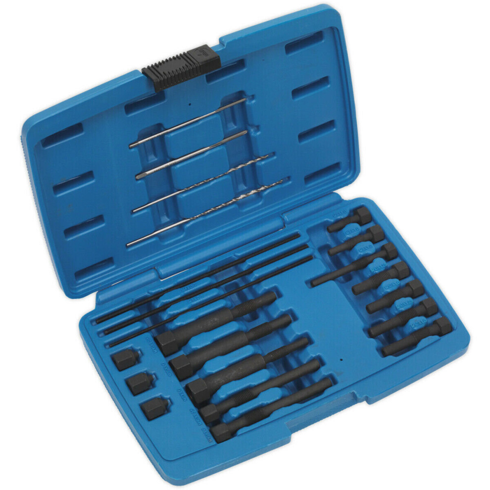 8 & 10mm Glow Plug Heater Element Removal Set - 7 Drilling & Tapping Guides