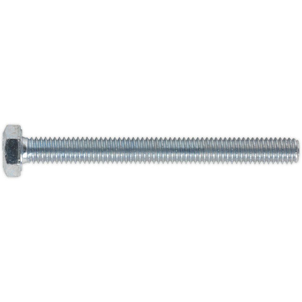 50 Pack Ht Setscrew - M6 X 60Mm - Grade 8.8 Zinc - Fully Threaded - Din 933 5056581927095