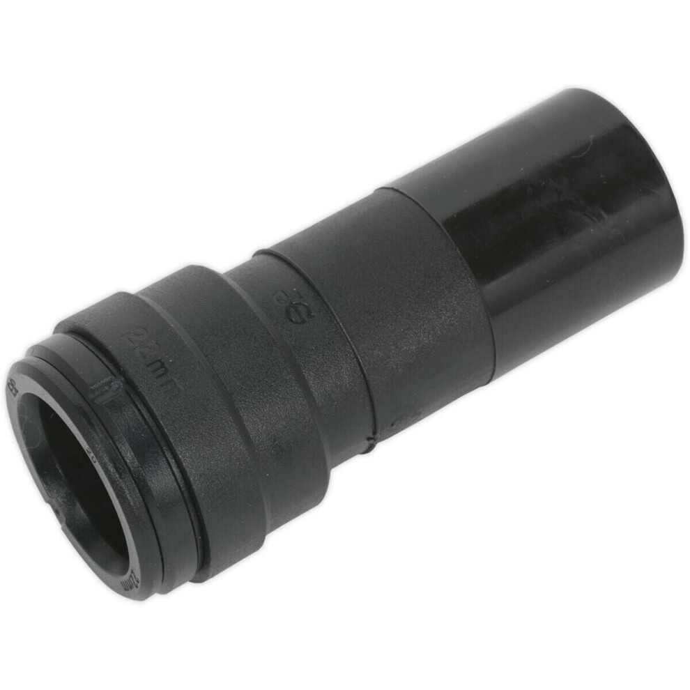 2 PACK - 28mm to 22mm Stem Air Pipe Reducer Adapter - Compressed Air Ring Main