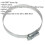 Loops 10 PACK Zinc Plated Hose Clip - 80 to 100mm Diameter - External Pressed Threads 2