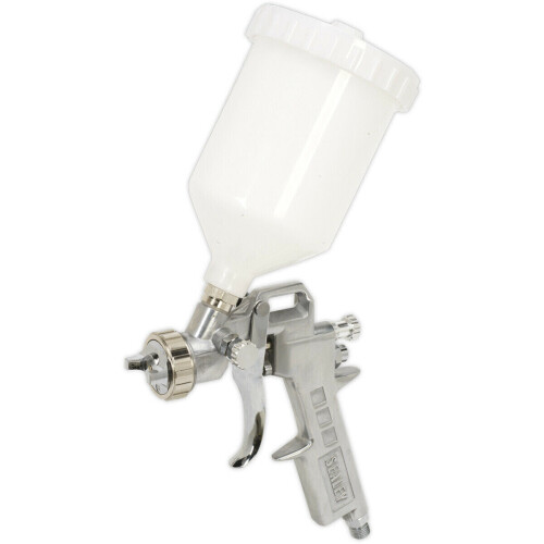 Loops General Purpose Gravity Fed Airbrush Spray Gun - 2.2mm Nozzle Water Based Paint