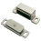 Loops 2x Magnetic Cupboard Door Catch 37mm Fixing Centres 6kg Pull Nickel Plated 4