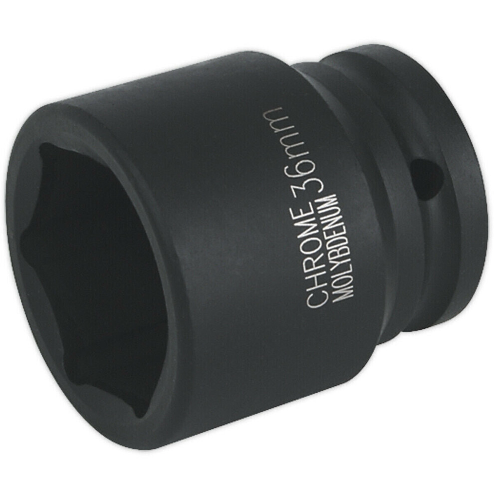 36Mm Forged Impact Socket - 3/4 Inch Sq Drive - Chromoly Impact Wrench Socket 5056524282830