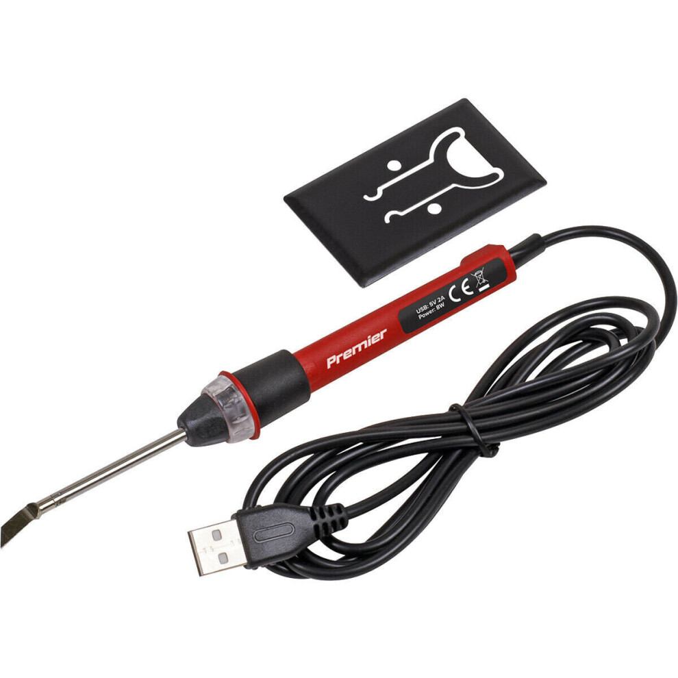 8W USB Plastic Welding Tool - 400ÃC in 15 Seconds - Compact 3D Print Finishing