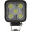 Loops Waterproof Work Light & Mounting Bracket -15W SMD LED - 83mm Square Flash Torch 4