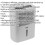 Loops 10 Litre Dehumidifier - Compact & Efficient - 240W - Digital Control Panel 2