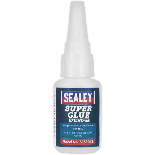 Loops 20G Rapid Setting Super Glue - High Viscosity Adhesive - Rubber Metal Plastic 2