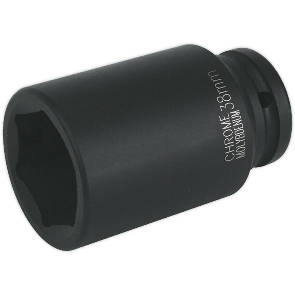 38Mm Forged Deep Impact Socket - 3/4 Inch Sq Drive - Chromoly Wrench Socket 5056524282861