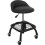 Loops Pneumatic Creeper Stool - Adjustable Height - Swivel Seat With Back Rest 4
