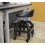 Loops Heavy Duty Pneumatic Creeper Stool - Adjustable Height - Swivel Seat & Back Rest 3