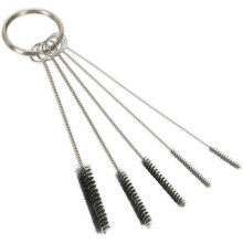 5pc Mini Spray Gun / Airbrush Cleaning Set - Brass Wire Pipe Cleaning Brush Tool