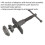 Loops 4 Piece Brake Piston Wind-Back Tool Kit - 6mm Pin Diameter - Brake Servicing 2