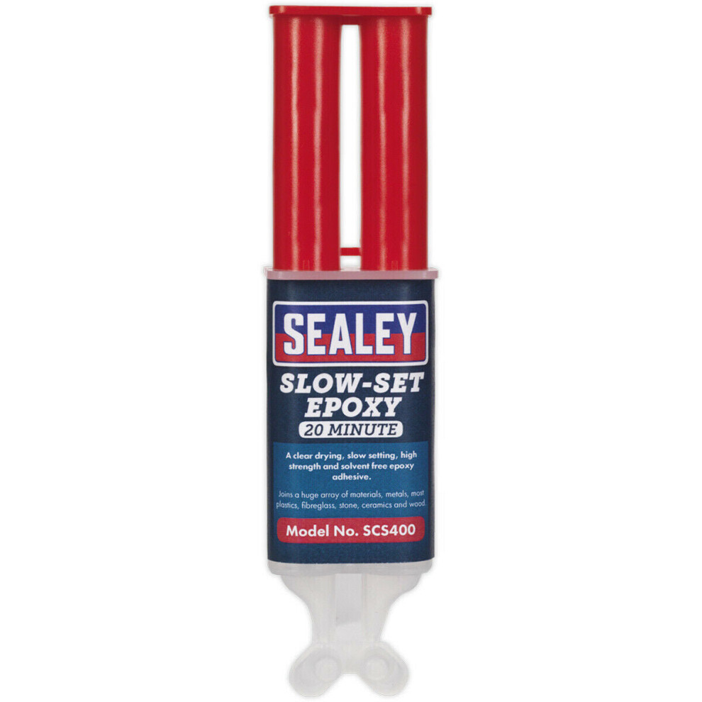 25ml Slow Setting Epoxy Adhesive - 20 Minute Set Time - Solvent Free Gap Filler