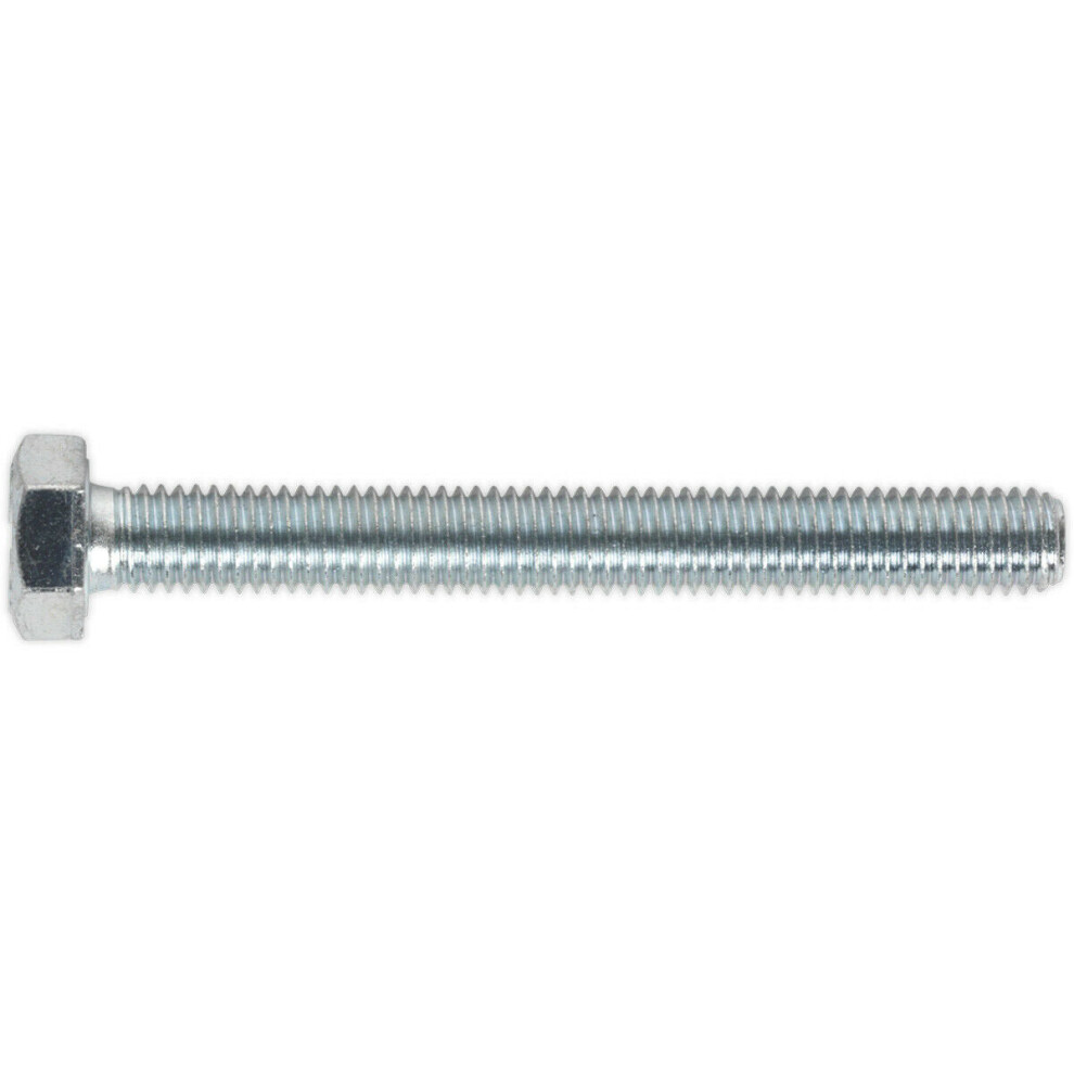 Loops 50 Pack Ht Setscrew - M8 X 70Mm - Grade 8.8 Zinc - Fully Threaded - Din 933