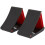 Loops PAIR Folding Wheel Chocks - For Flat Surfaces Only - Prevents Vehicle Movement 4