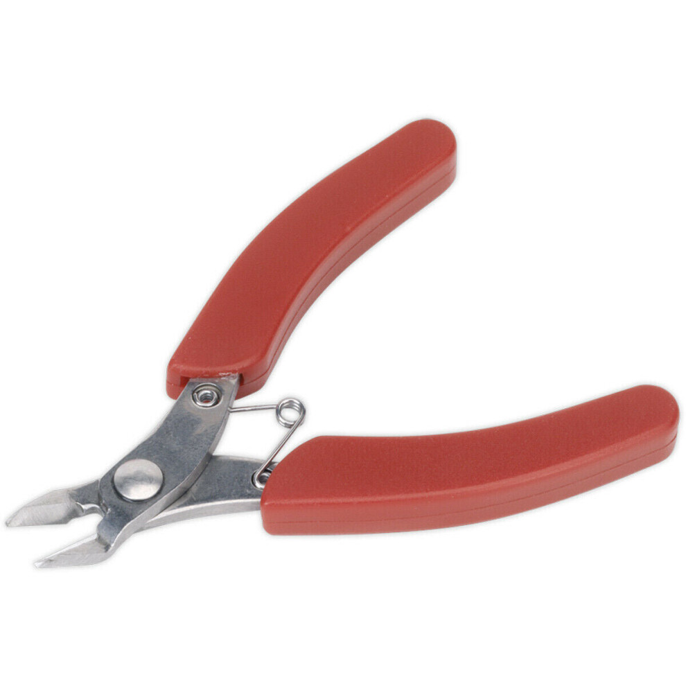 110mm Cable Cutting Nippers - Spring Loaded - Soft Wires & Plastic Cutters