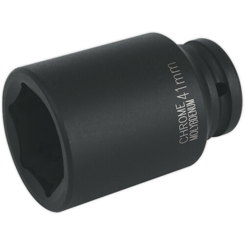 Loops 41mm Forged Deep Impact Socket - 3/4 Inch Sq Drive - Chromoly Wrench Socket