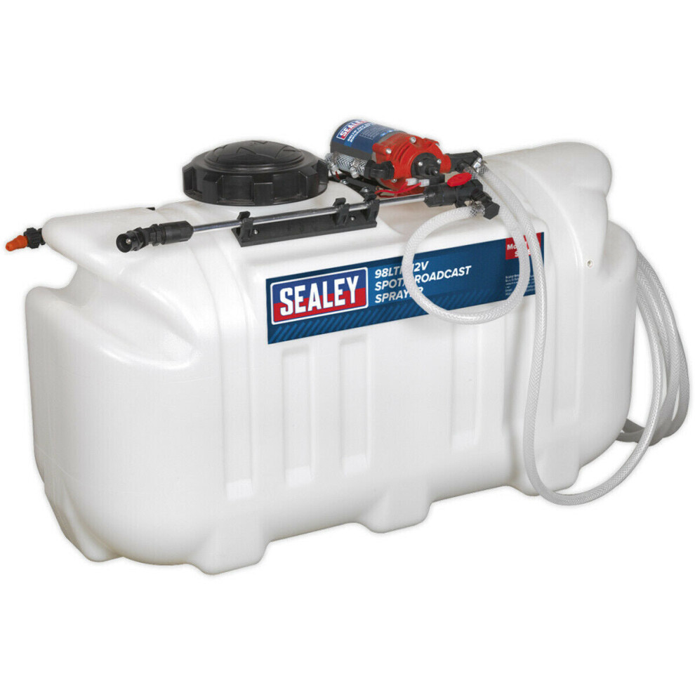 98L Spot & Broadcast Sprayer - 12V Battery Powered - Trigger Operated Lance-image-OPC-P8WKPR2-NEW