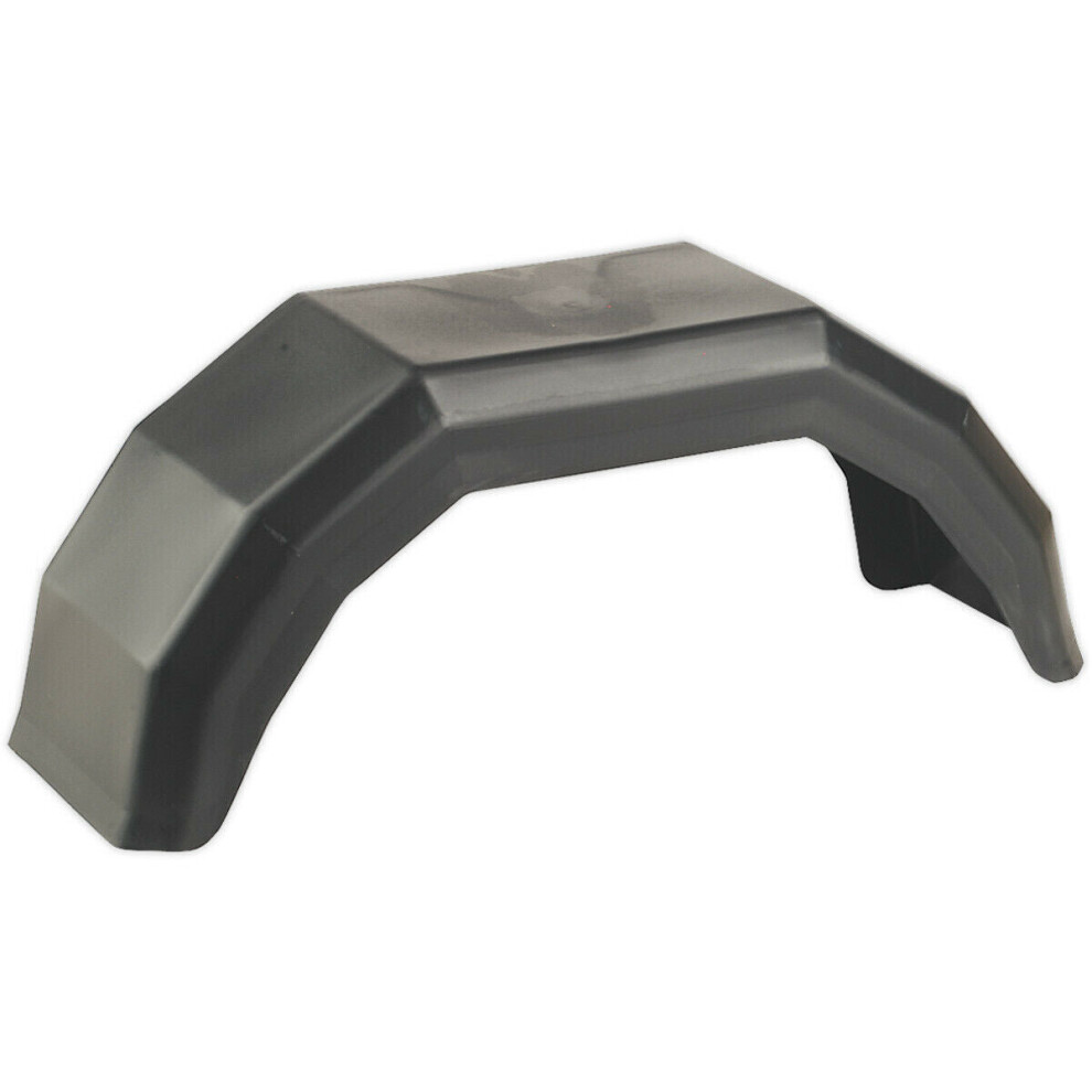 Moulded Plastic Trailer Mudguard - 620 x 180mm - Suitable for 250mm Wheels