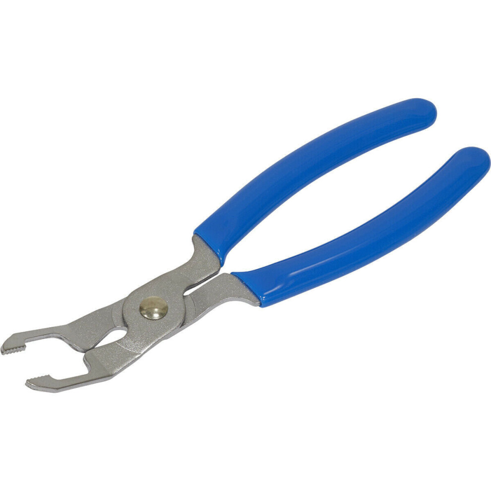 Glow Plug Connector Pliers - Angled Jaws - Soft Grip - Sheathed Plug Removal