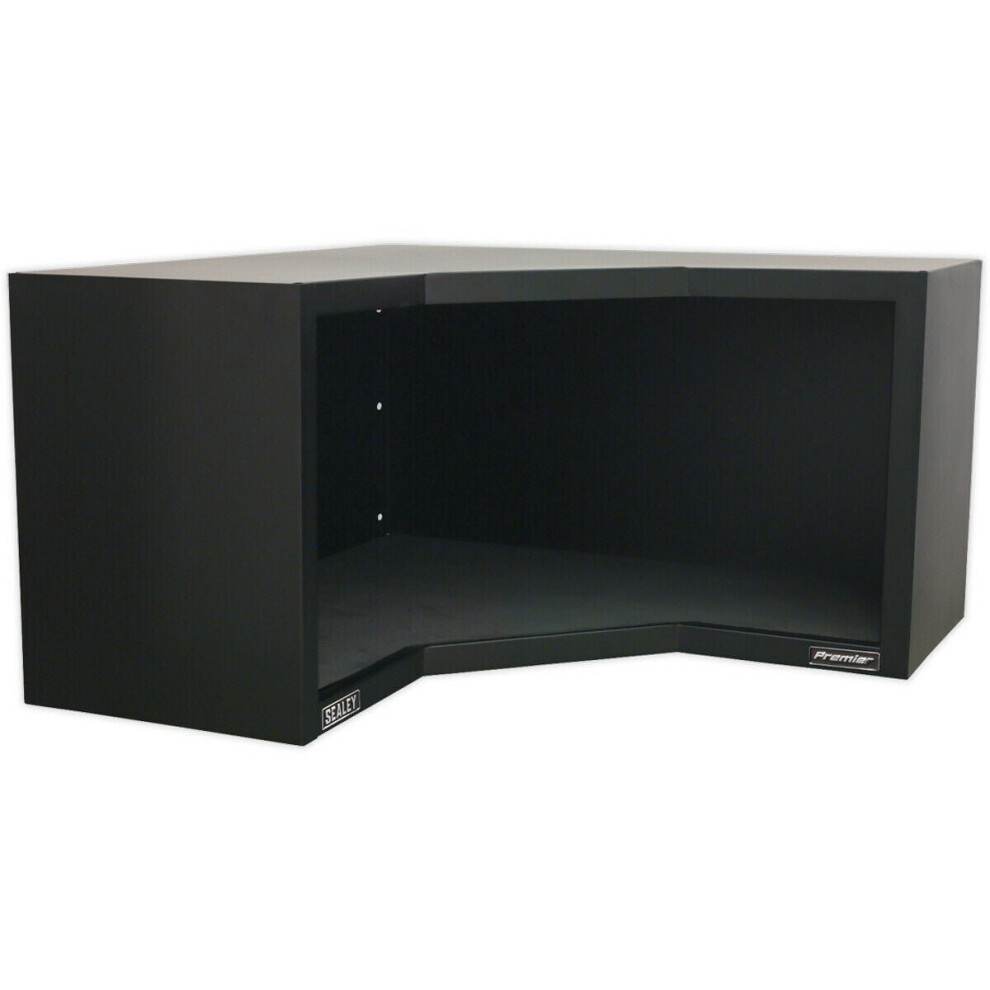 930mm Heavy Duty Modular Corner Wall  Cabinet - Steel Construction - Fixings