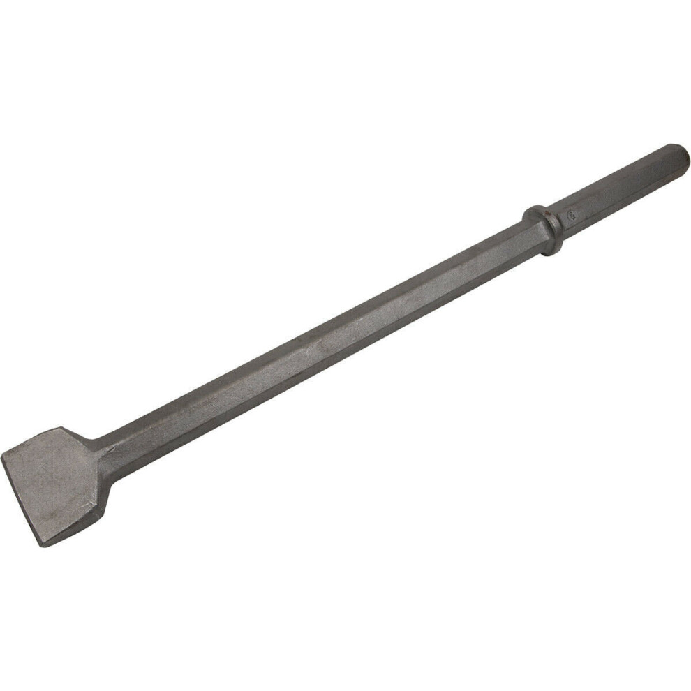 75 X 620Mm Wide Impact Chisel - 1 & 1/4" Hex Shank - Demolition Breaker Steel 5056524297339