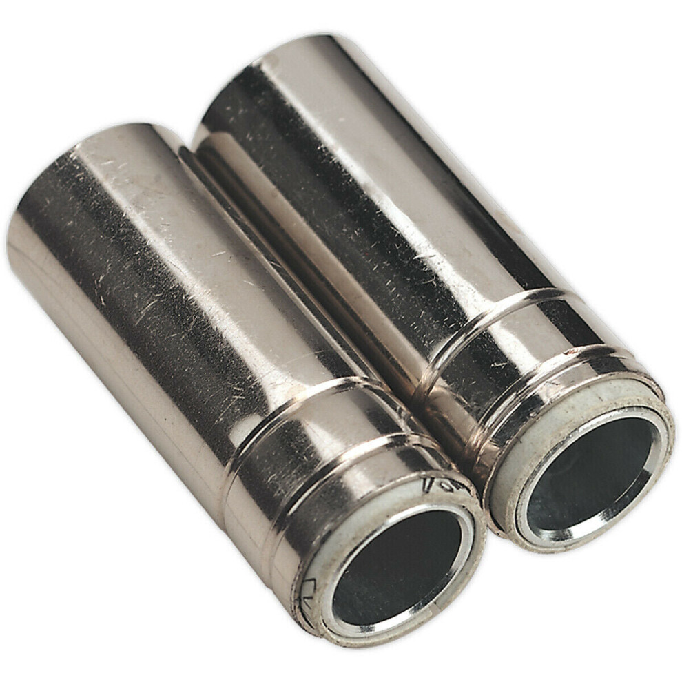 Loops 2 Pack Cylindrical Nozzle - Suitable For Mb25 & Mb36 Torches - Mig Welding