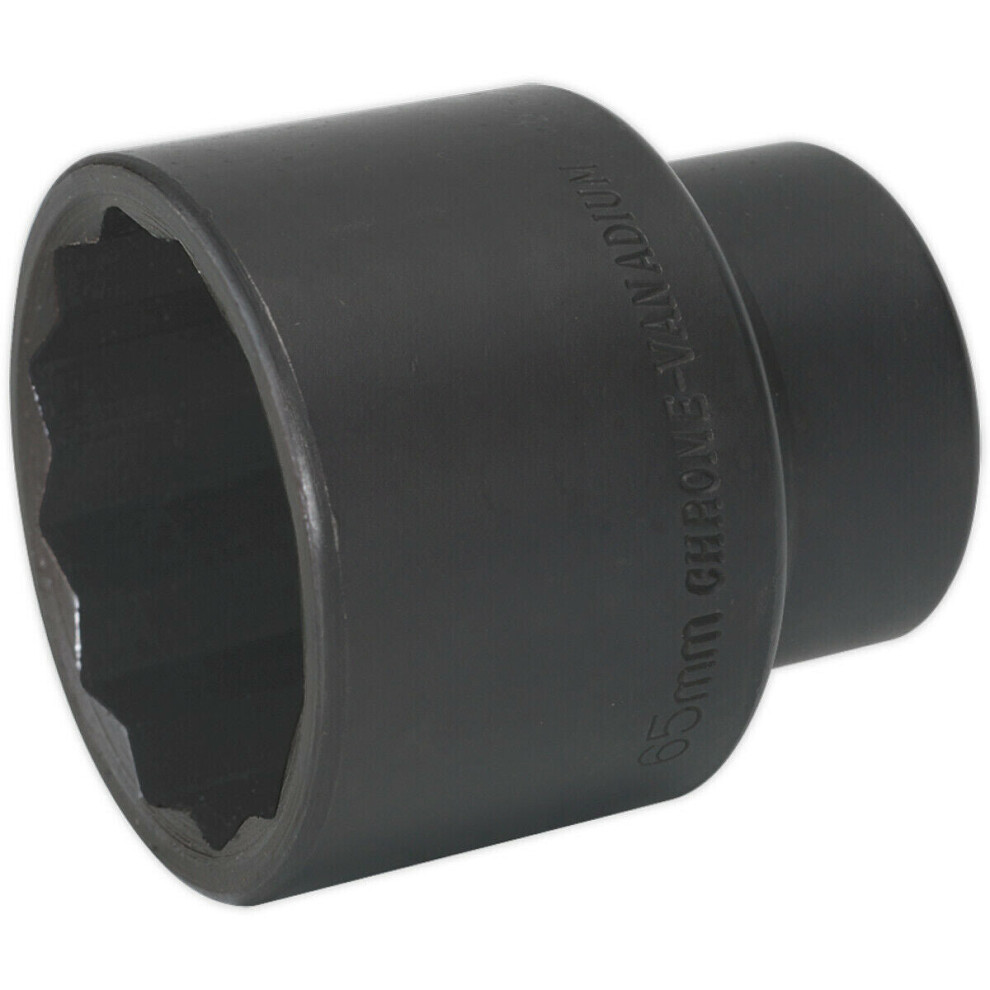 50mm Forged Bi-Hex Impact Socket - 3/4" Sq Drive - Corrosion Resistant - Steel-image-OPC-P8WKQ5W-NEW