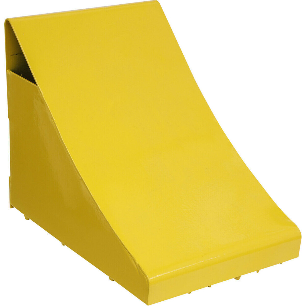 Heavy Duty Steel Wheel Chock - 5.14kg Weight - For Vehicles up to 20 Tonne