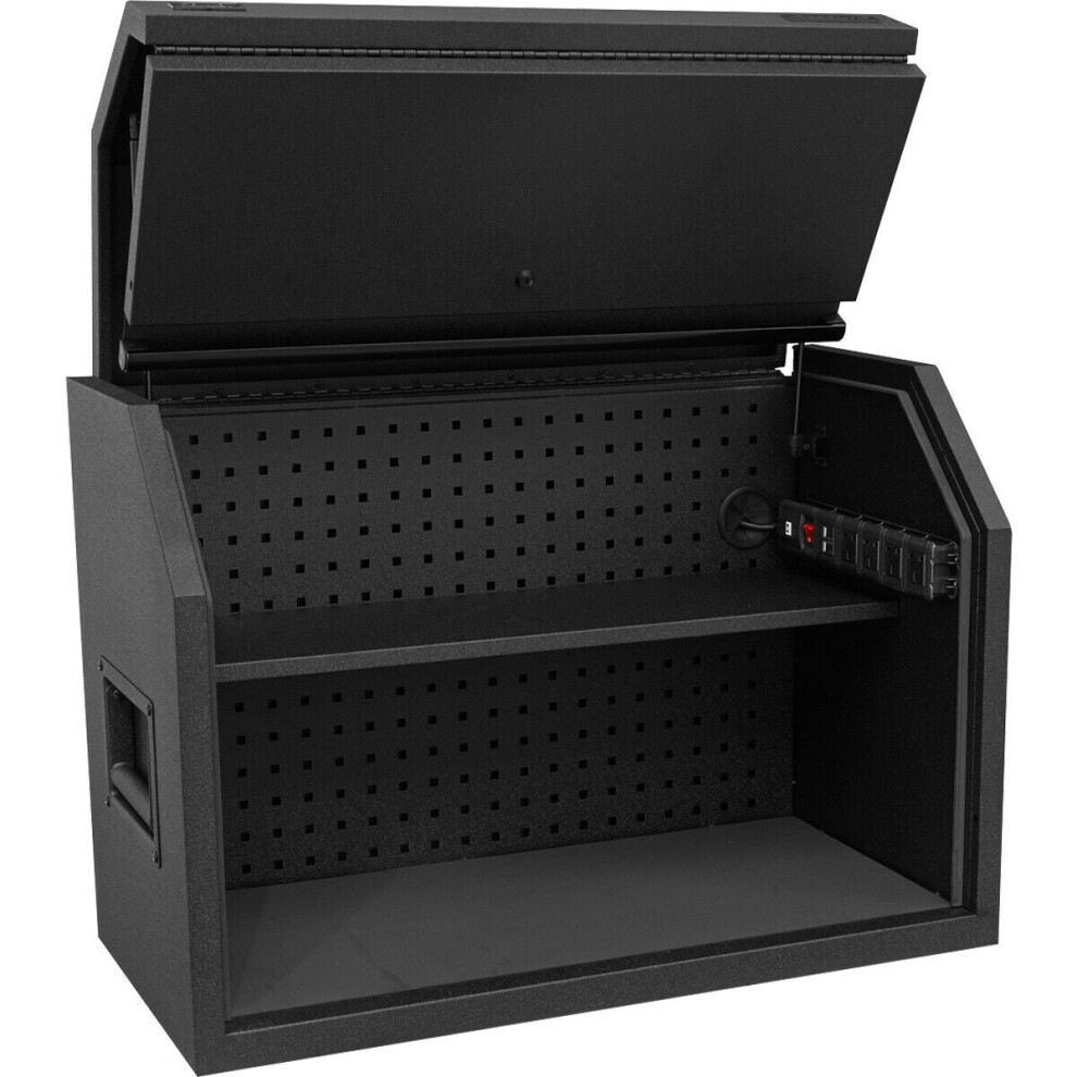 910 x 450 x 635mm Hutch Tool Chest / Box & Tool Charging Mains Power Supply