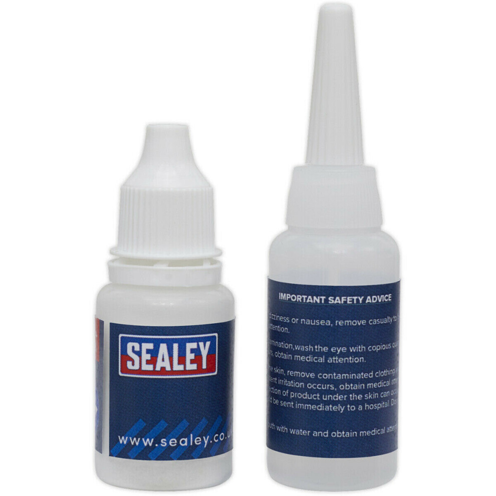 2-Part Adhesive & Filler Repair System - Fast-Fix Filler Powder - Clear