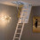 Loops 3 Section Timber Folding Loft Ladder & Handle Hatch & Frame 2.8m Max Height 2